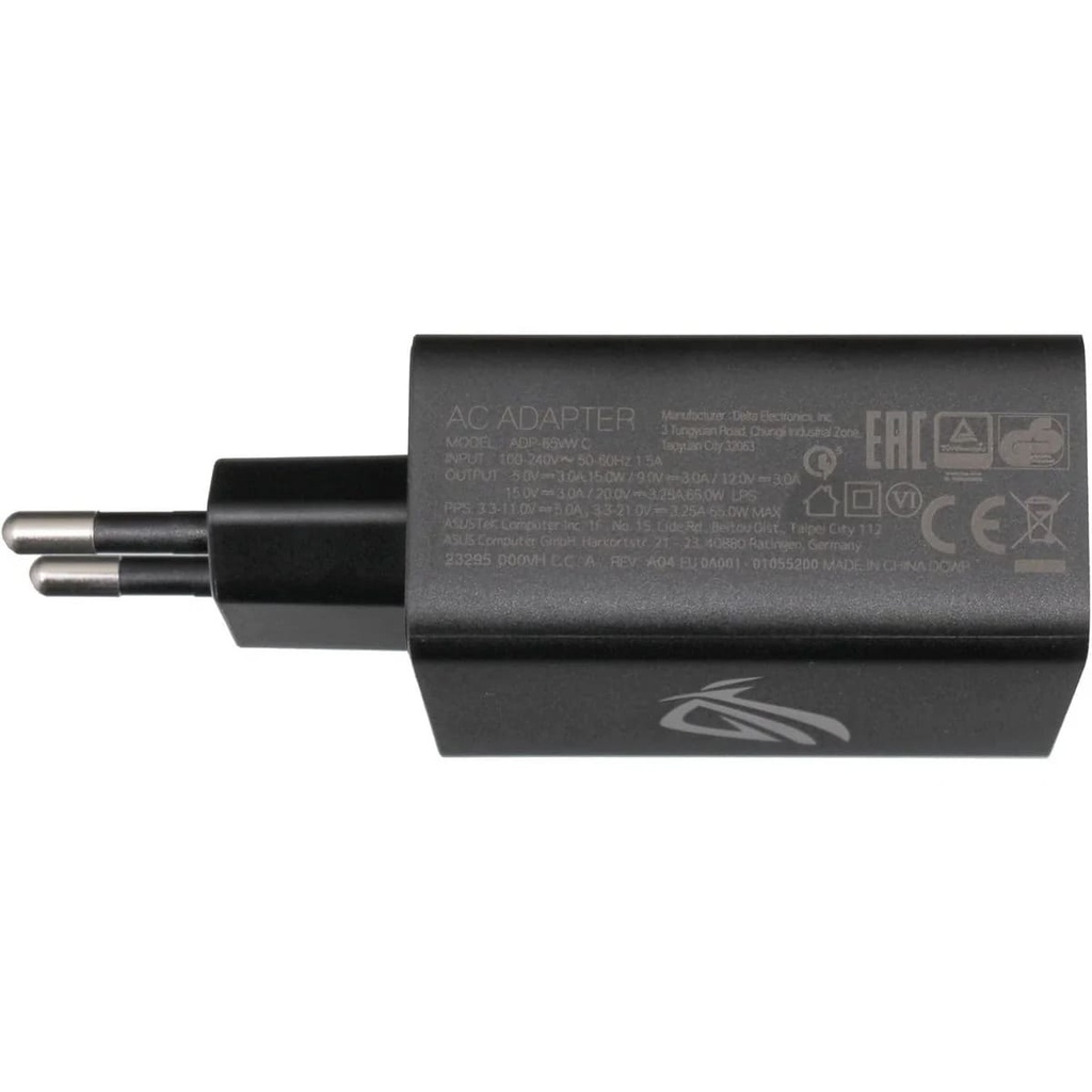 Cargador Asus Rog Phone 65w + Cable Tipo C a C