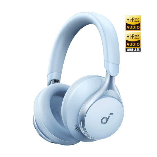 Soundcore Space One - Audífonos con Cancelación de Ruido Azul