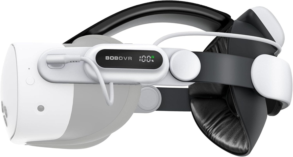 BOBOVR E3 Pro Head Strap + Bateria B100 (Meta Quest 3/3s)