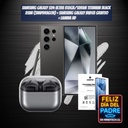 Pack Samsung Galaxy S24 ultra 512GB/12Ram Titanium Black 2Sim (Snapdragon) + Samsung Galaxy Buds3 Grafito + Lamina HD