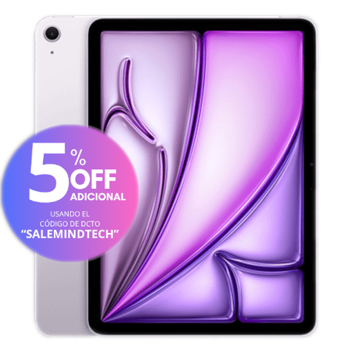 [195949190025] iPad Air 2024 / 11 pulgadas / 256 GB / Morado / Wifi